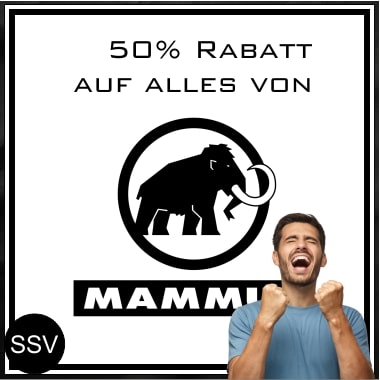 50% Rabatt auf Mammut